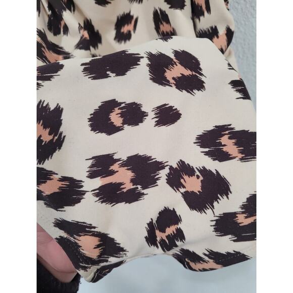 Kona Sol women's One Piece Swimsuit Animal Print Cheetah M Padded #15 - Picture 7 of 7